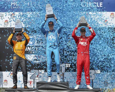 Newgarden and Team Penske dominate IndyCar season opener amid criticism of series leadership