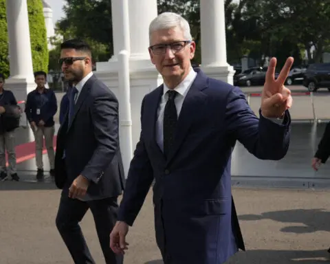 Apple CEO says company is 'looking at' manufacturing in Indonesia