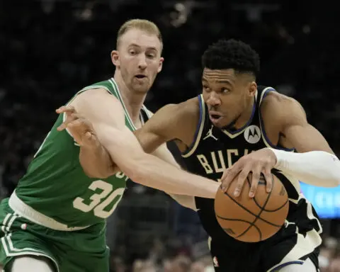 Injuries are limiting Antetokounmpo and Lillard as Bucks start playoff preparations