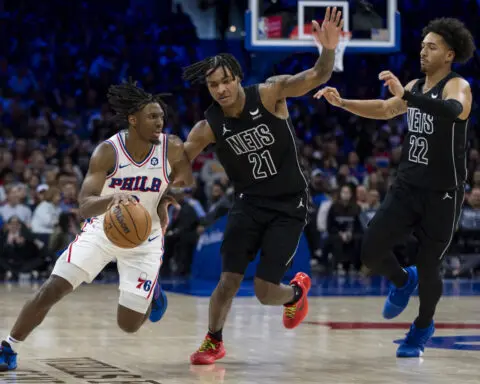 Joel Embiid sits out as 76ers zip past Nets 107-86; await fate in NBA postseason picture