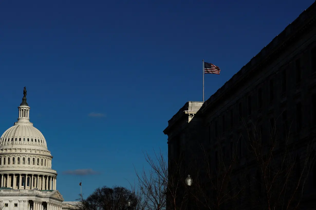 A general view of Capitol Hill in Washington