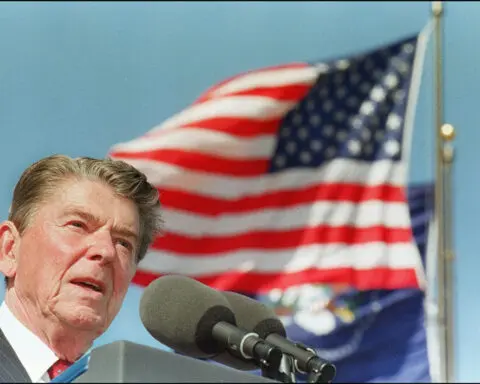 Reagan’s great America shining on a hill twisted into Trump’s dark vision of Christian nationalism