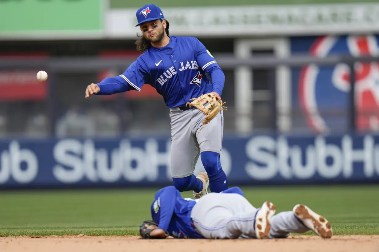 Blue Jays Yankees Baseball