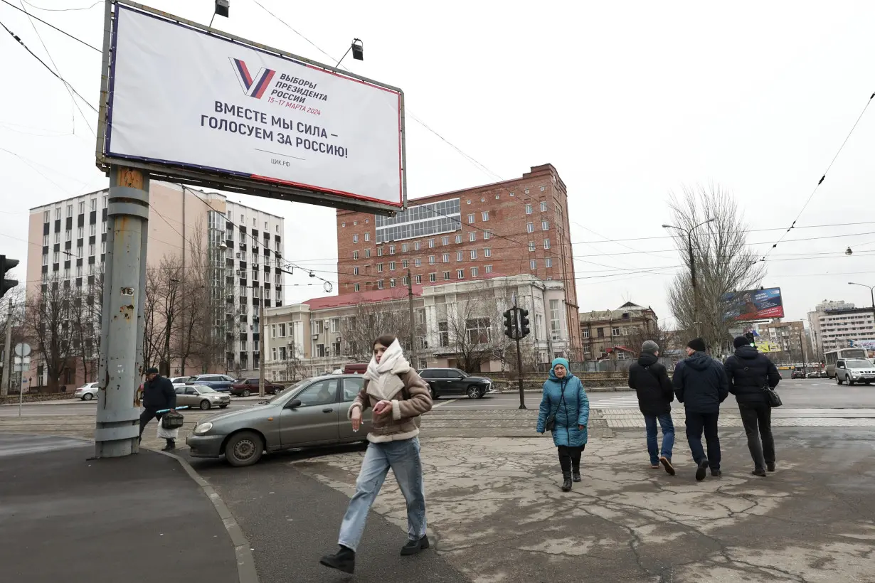 Russia Ukraine Occupied Regions Election