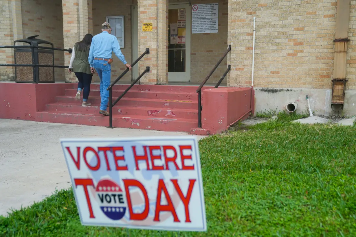 Super Tuesday primary election in Texas
