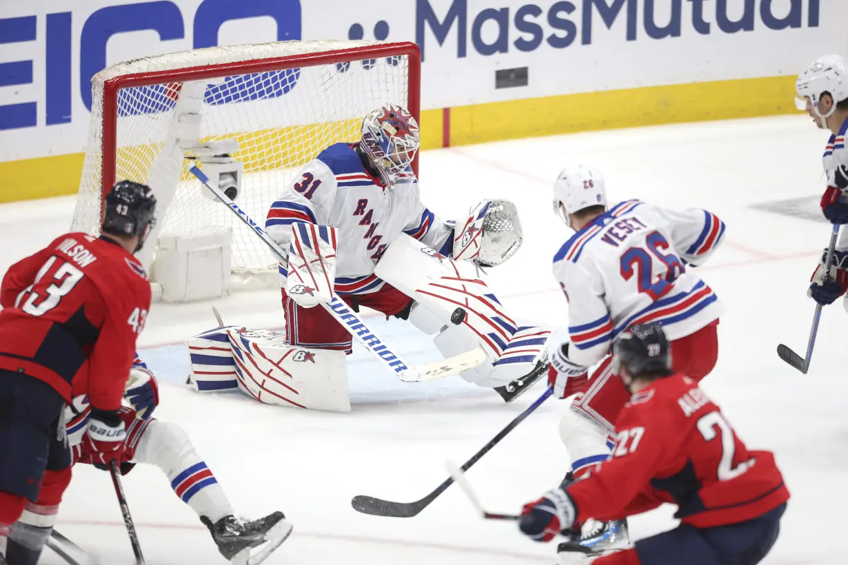 Rangers Capitals Hockey