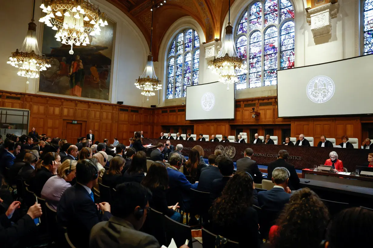 ICJ holds public hearings on the legal consequences of Israel's occupation of the Palestinian territories, in The Hague