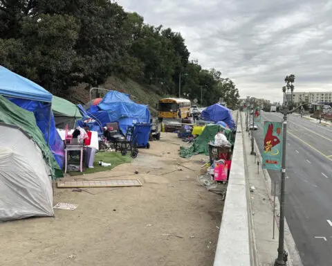 Los Angeles criticized for its handling of homelessness after 16 unhoused people escape freeway fire