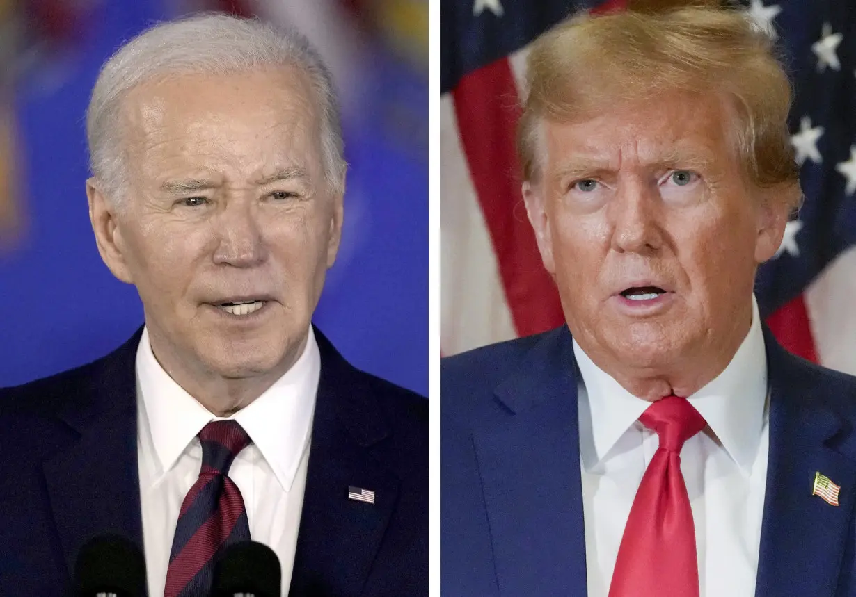 AP Poll Biden Trump Issues