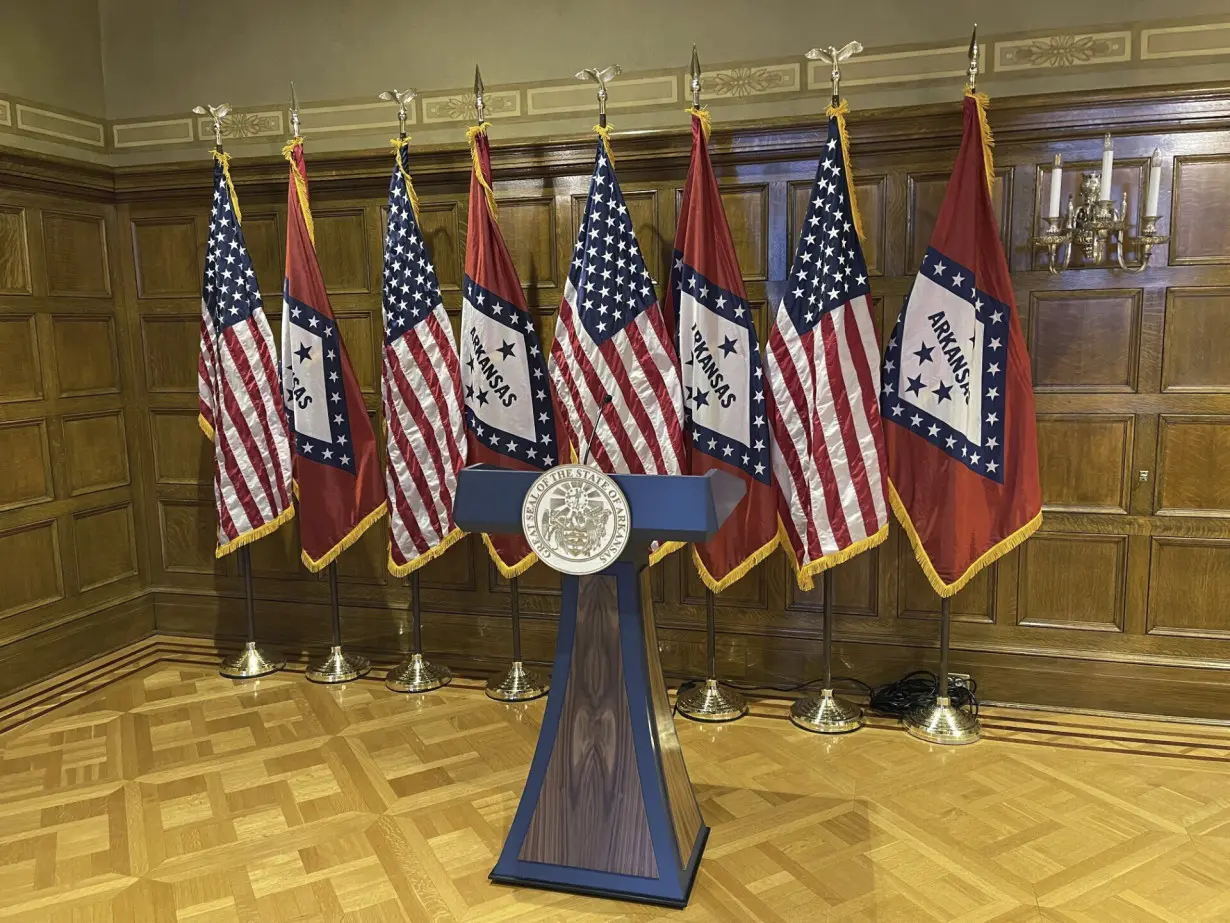 Arkansas Governor Lectern