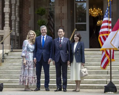 North Carolina governor to welcome historic visitor at mansion: Japan's Prime Minister Kishida