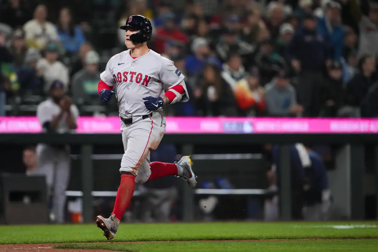 LA Post: Tyler O'Neill homers for record-setting 5th straight opening day as Red Sox top Mariners 6-4