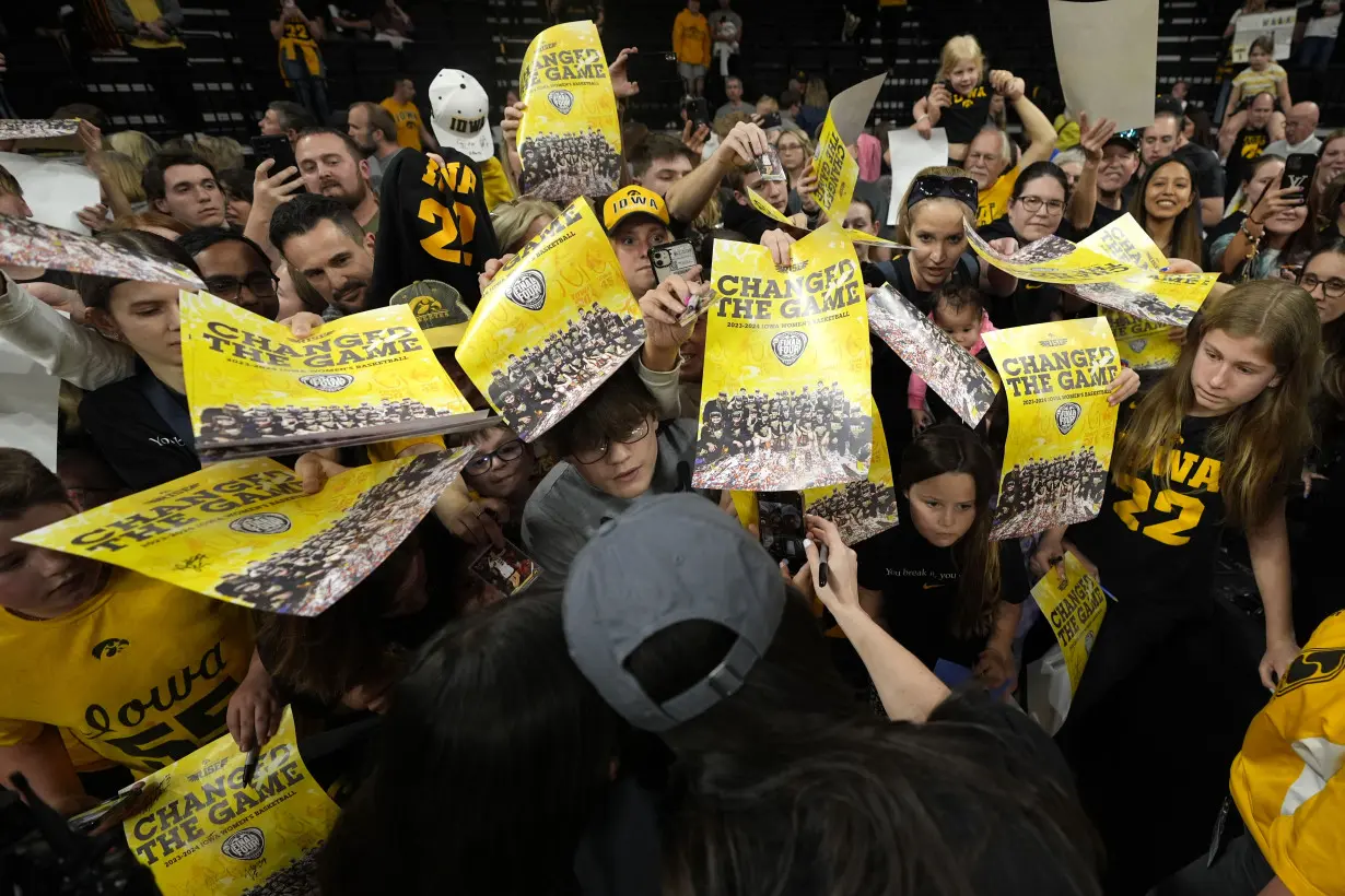 Iowa Clark Farewell Basketball