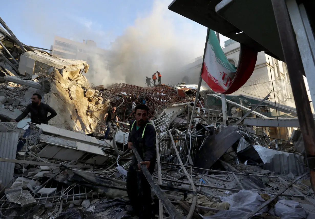 LA Post: Syria says an Israeli airstrike has destroyed Iran's consulate building in Damascus, with deaths