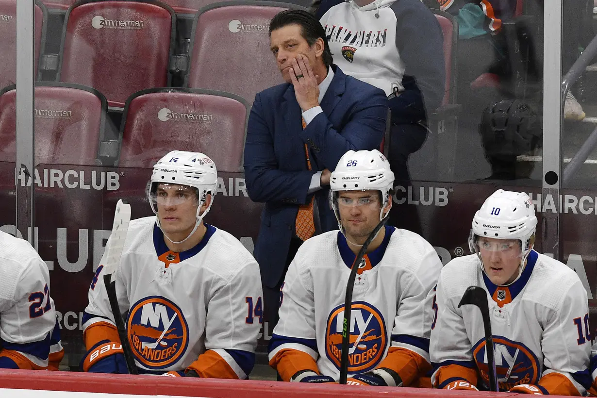 Islanders Lambert Fired Hockey