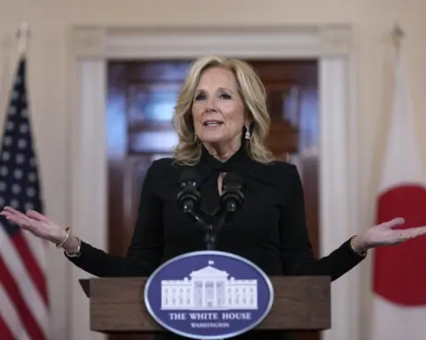 Jill Biden calls Trump a 'bully' who is 'dangerous' to LGBTQ people