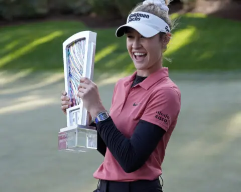 Korda wins 4th straight LPGA Tour start, beating Maguire in T-Mobile Match Play