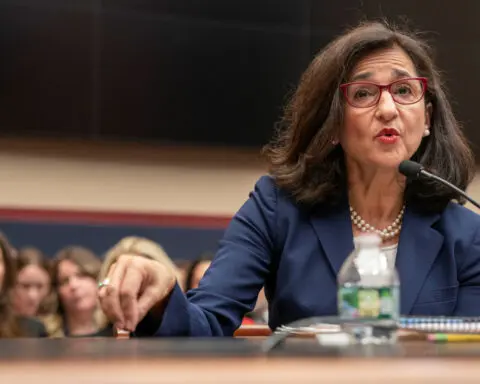 Columbia University president takes heat at congressional antisemitism hearing