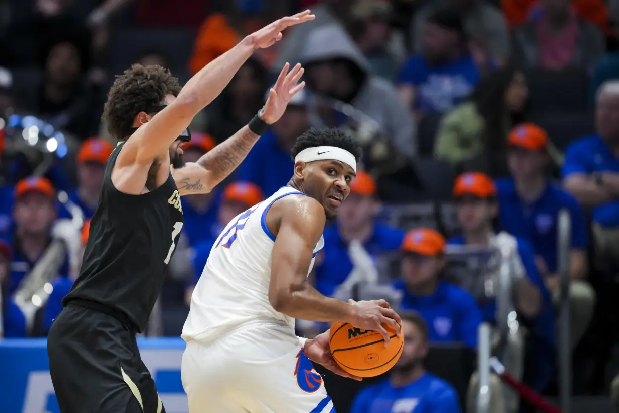 NCAA Colorado Boise St Basketball