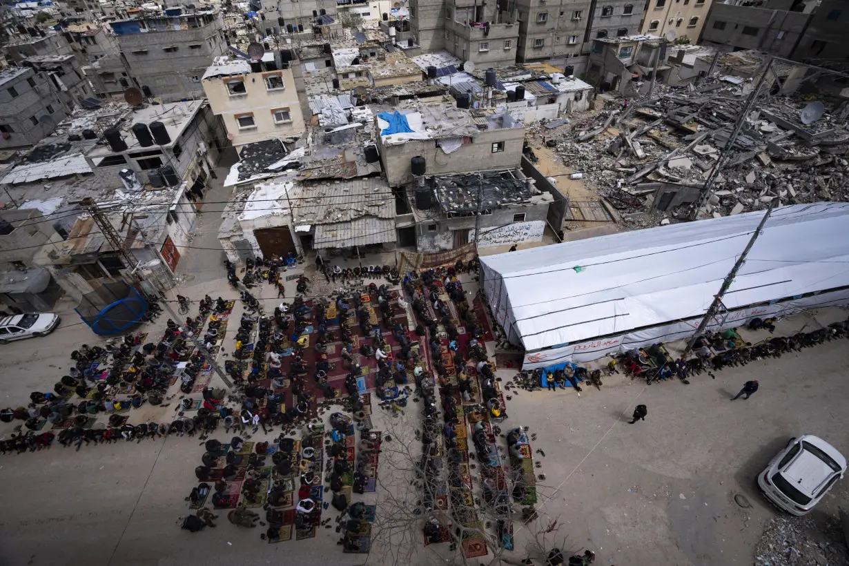 APTOPIX Israel Palestinians Ramadan