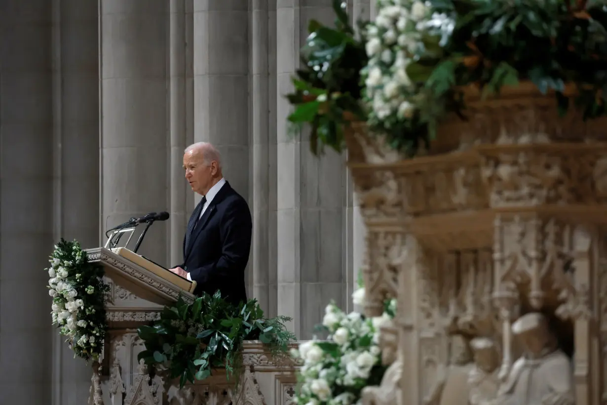 Funeral service of former U.S. Supreme Court Justice O'Connor in Washington