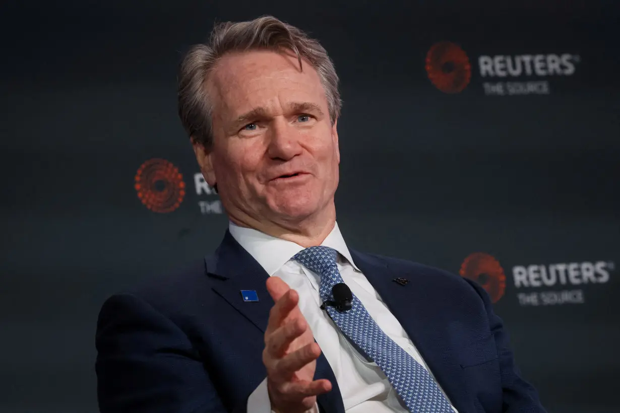 REUTERS NEXT - BofA CEO Moynihan says US economy headed for soft landing