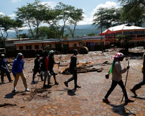 Flash floods, landslide kill at least 45 in central Kenya