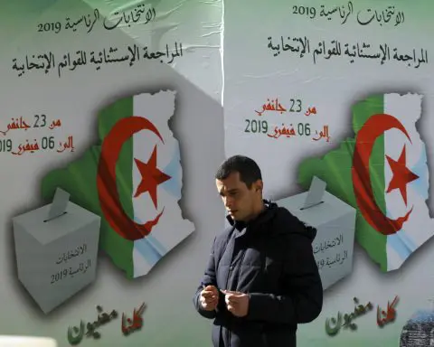 Algerians question president for calling an early election without announcing his own campaign