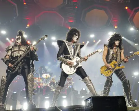 Kiss sells catalog, brand name and IP. Gene Simmons assures fans it is a 'collaboration'
