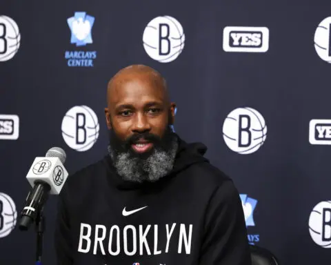 Nets fire coach Jacque Vaughn with team in 11th place at the All-Star break