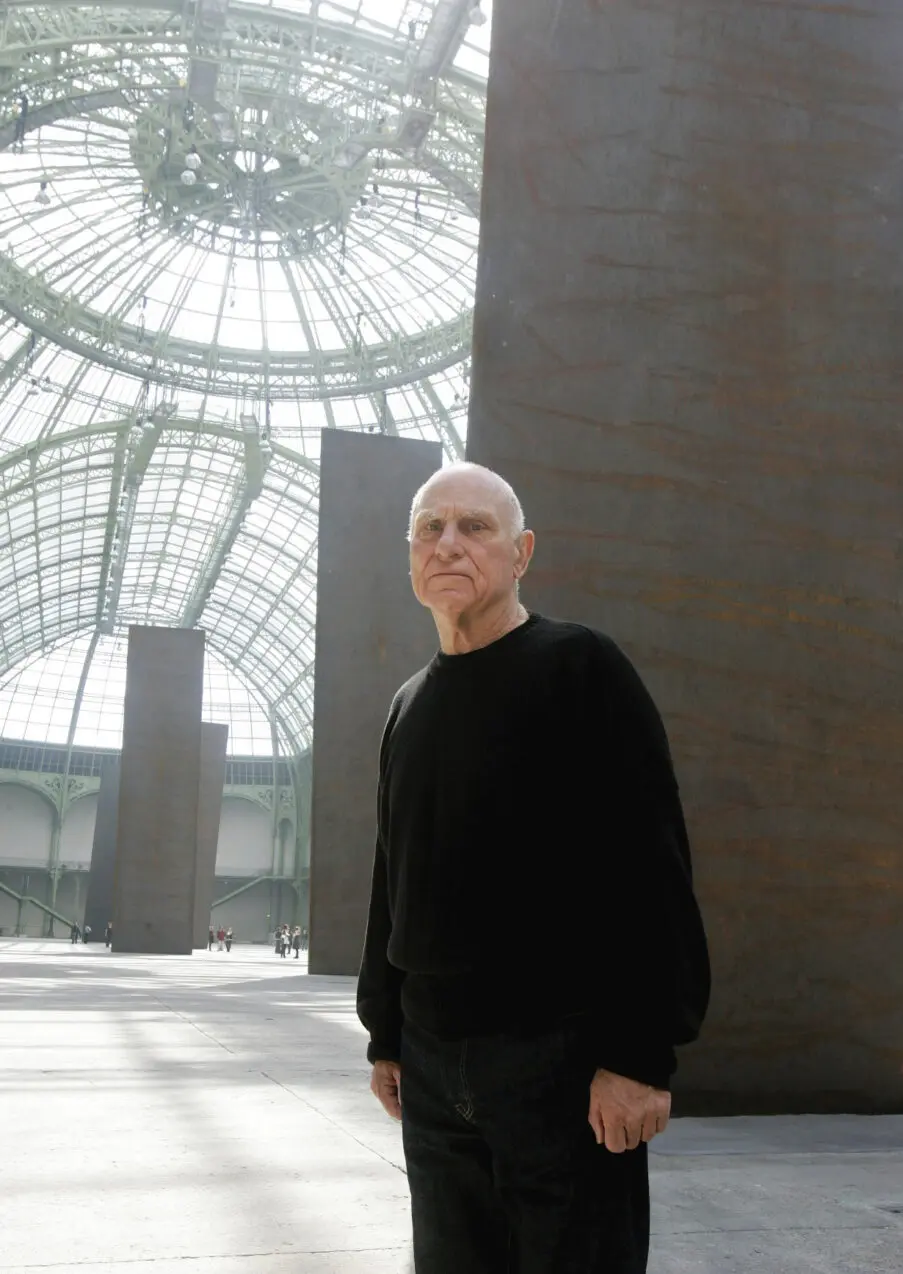 Famed American sculptor Richard Serra, the 'poet of iron,' has died at 85