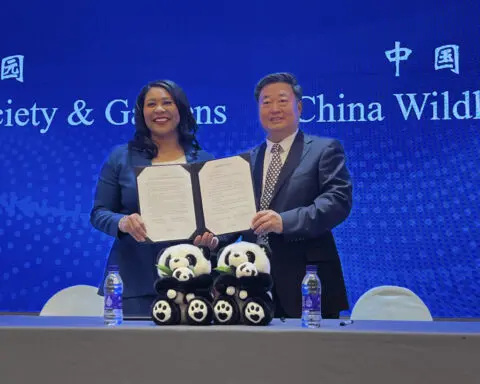 San Francisco mayor announces the city will receive pandas from China