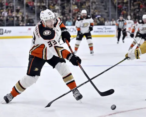 Defending champ Golden Knights to face top-seeded Stars in playoffs after 4-1 loss to Ducks