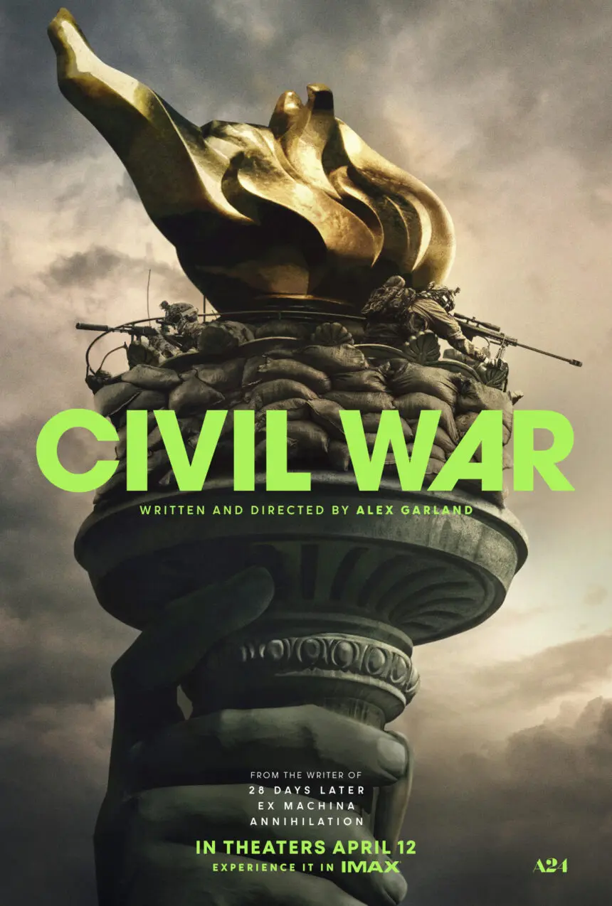 'Civil War' might be the year's most explosive movie. Alex Garland thinks it's just reporting