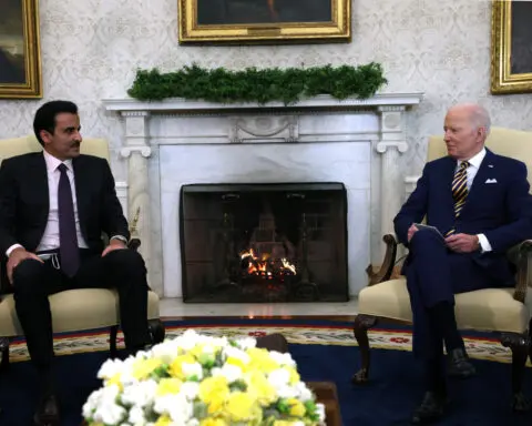 Biden, Qatari emir discuss Gaza, agree all hostages must be released