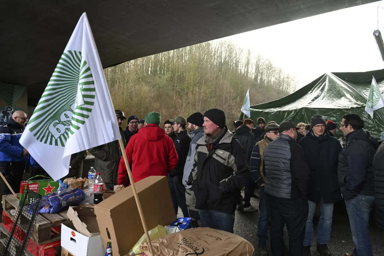 Europe Farmer Protests