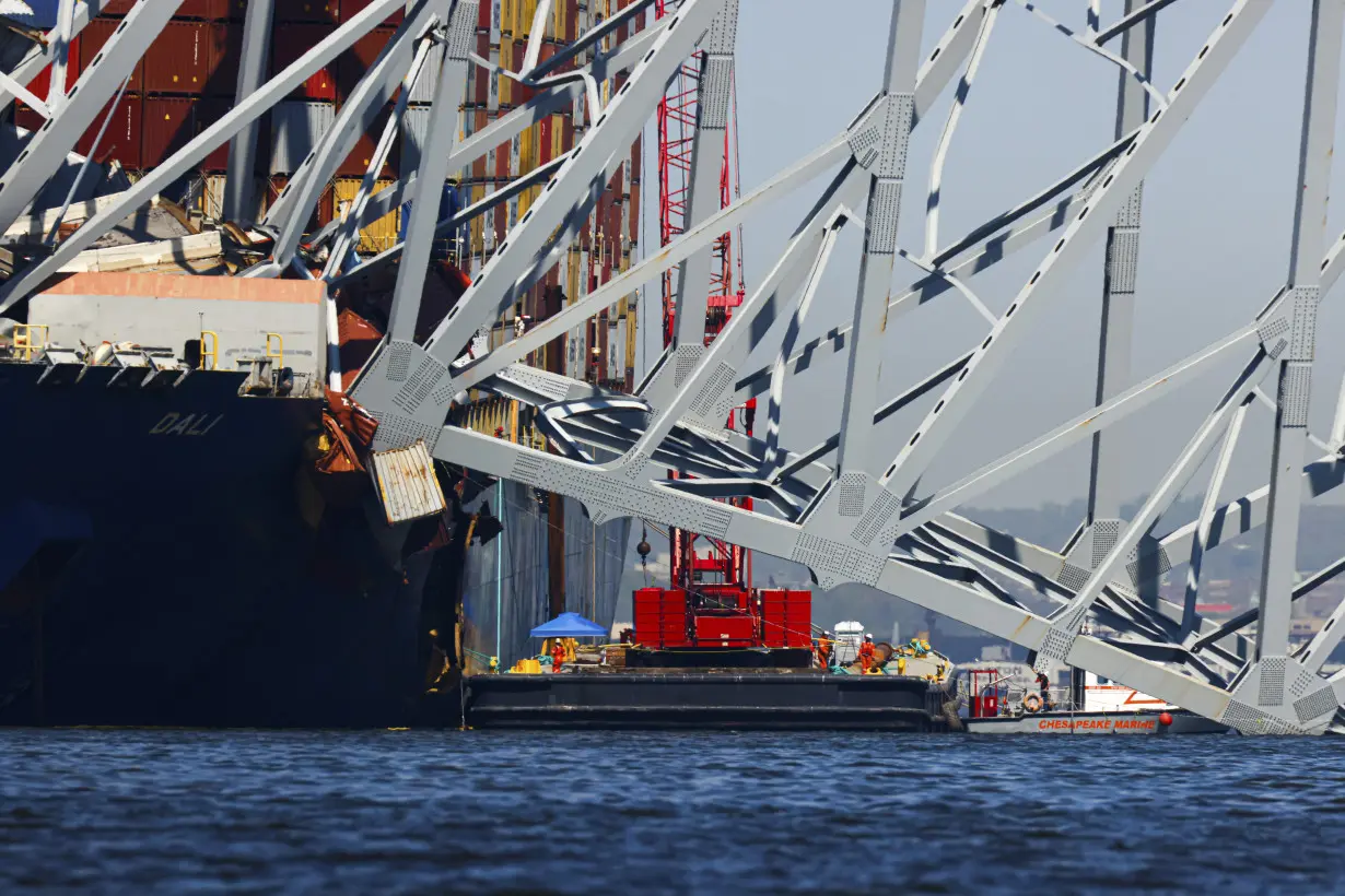 Owner of ship in Baltimore bridge collapse asks cargo owners to help cover salvage costs