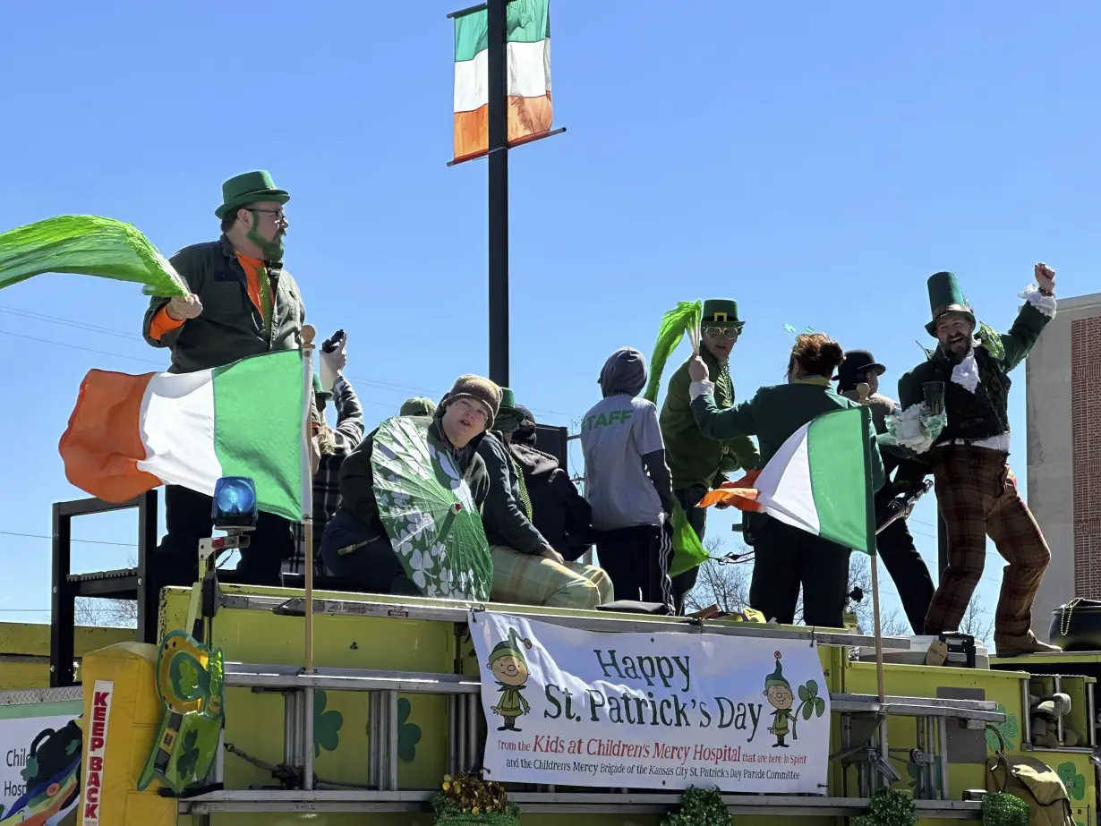 LA Post: Undeterred: Kansas Citians turn for St. Patrick's Day parade, month after violence at Chiefs' rally