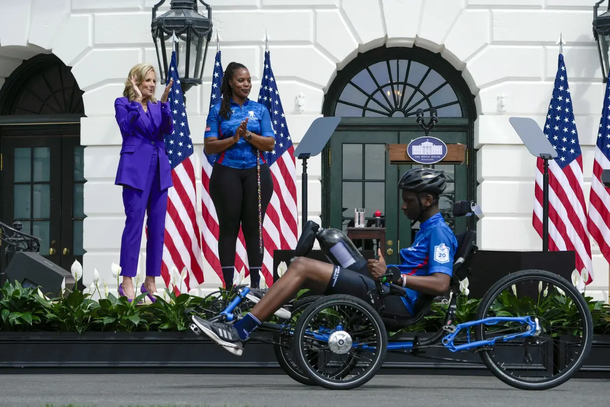 Jill Biden Wounded Warrior Ride