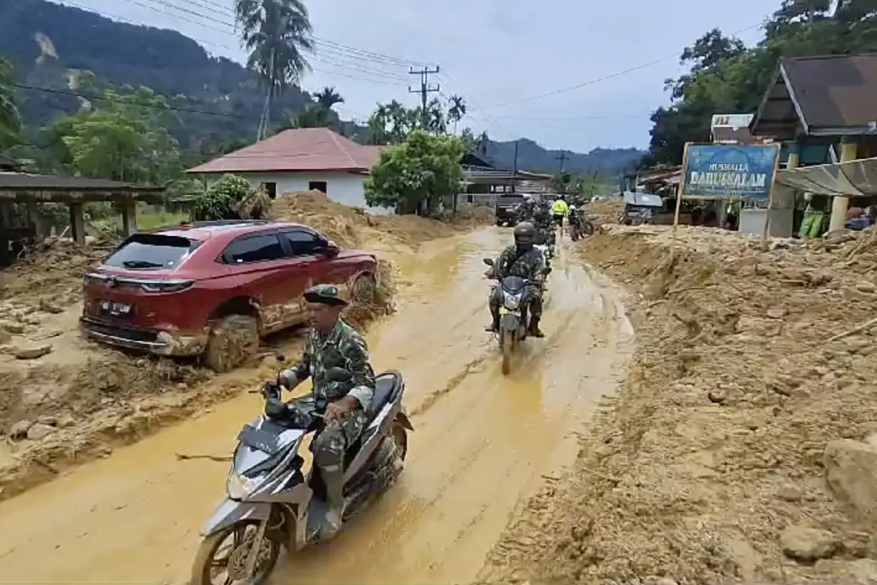 LA Post: At least 19 dead and 7 missing as landslide and flash floods hit Indonesia’s Sumatra island