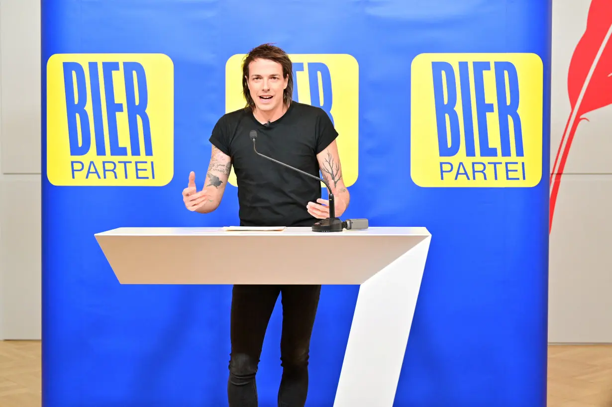 LA Post: Austria's Beer Party, seeing glass half-full, runs for parliament
