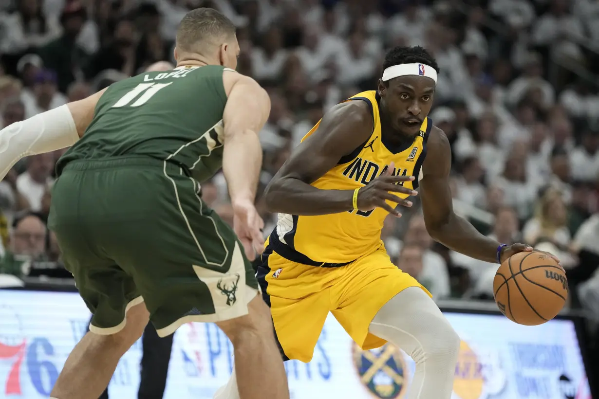 Pacers Bucks Basketball