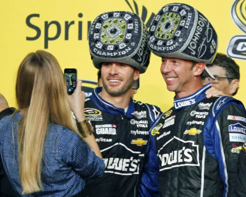 Johnson and Knaus fittingly head into NASCAR Hall of Fame together following record-smashing careers