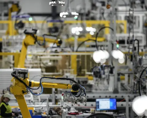 US growth likely slowed last quarter but still pointed to a solid economy