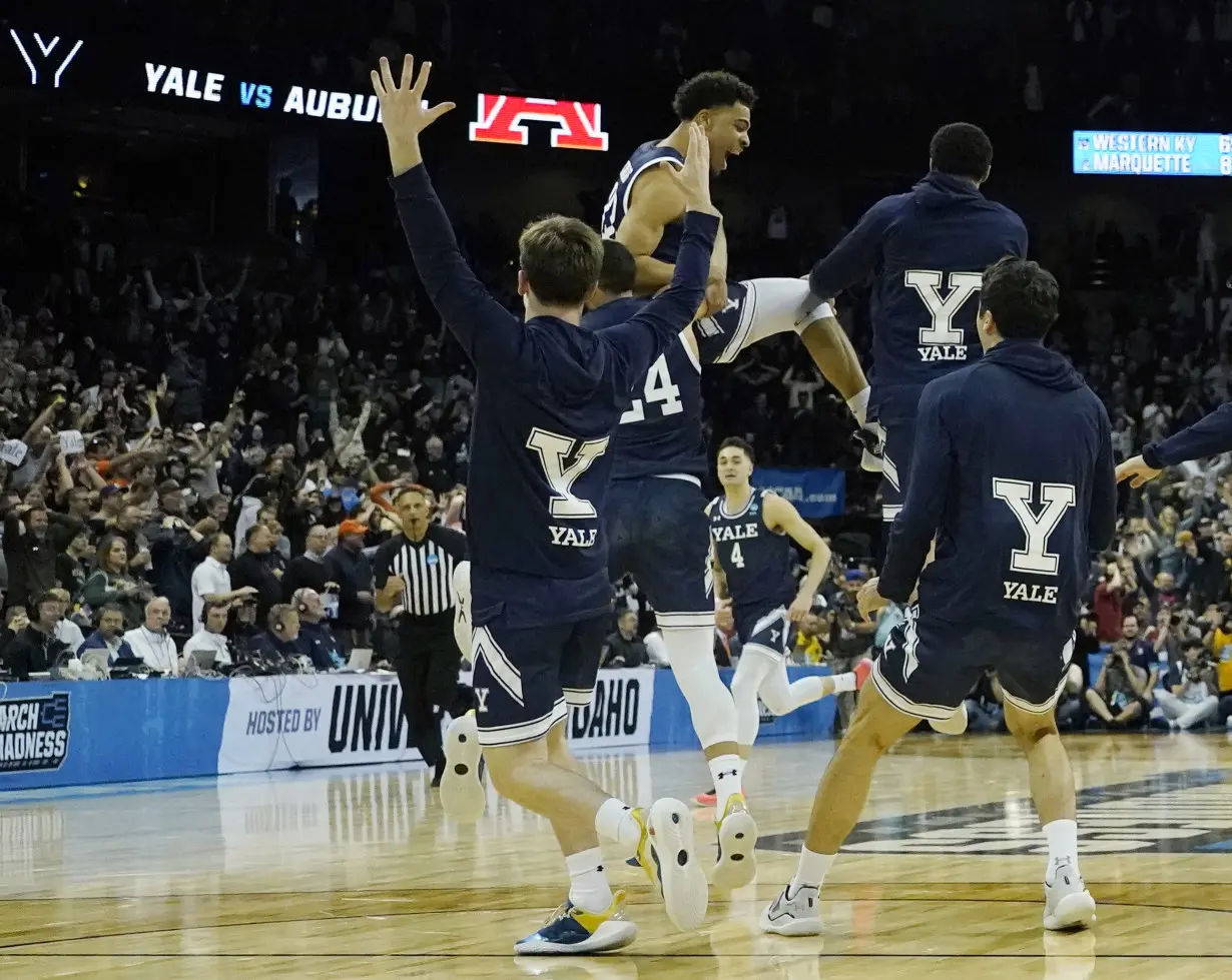 NCAA Yale Auburn Basketball