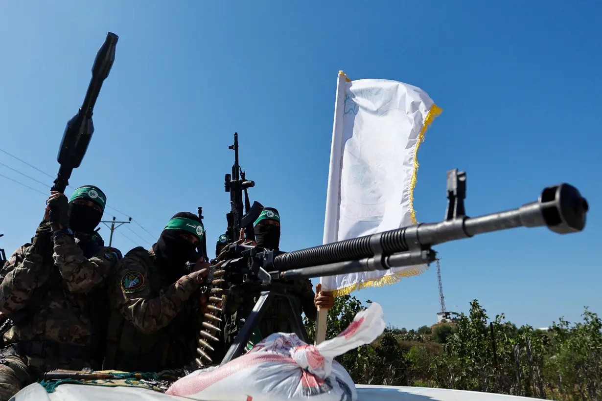 Hamas armed wing holds military parade in Gaza