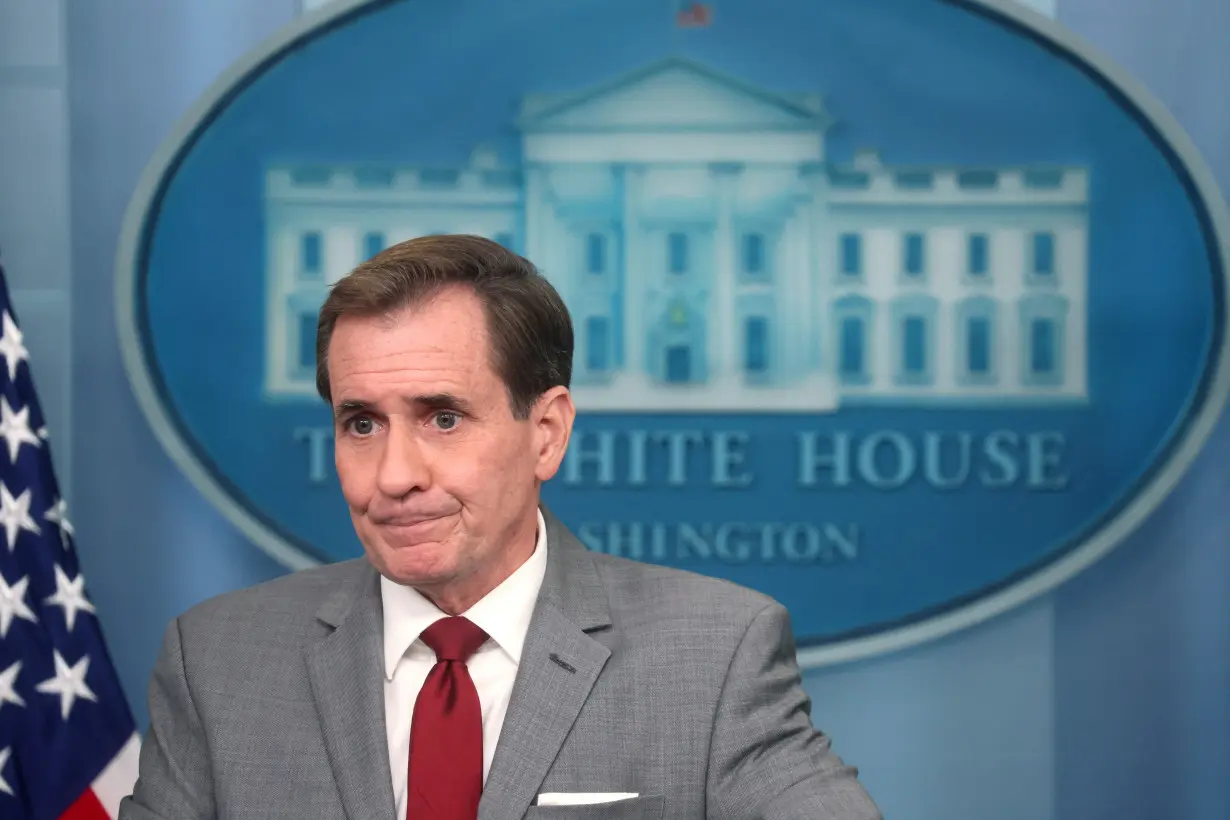 White House Press Secretary Karine Jean-Pierre holds a briefing at the White House