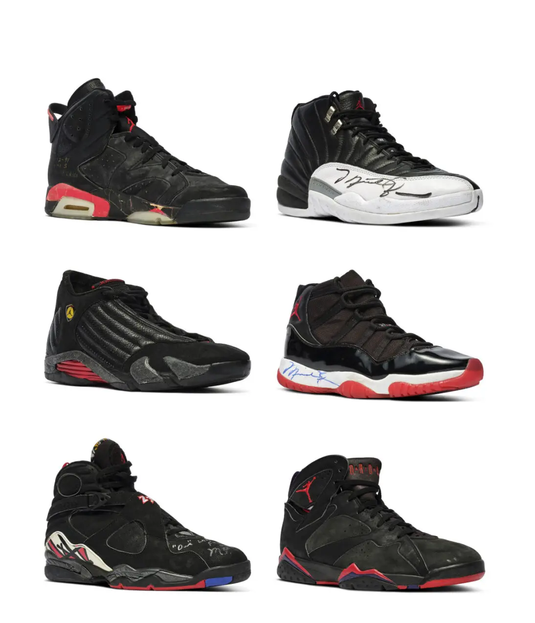 LA Post: 1 icon, 6 shoes, $8 million: An auction of Michael Jordan's championship sneakers sets a record