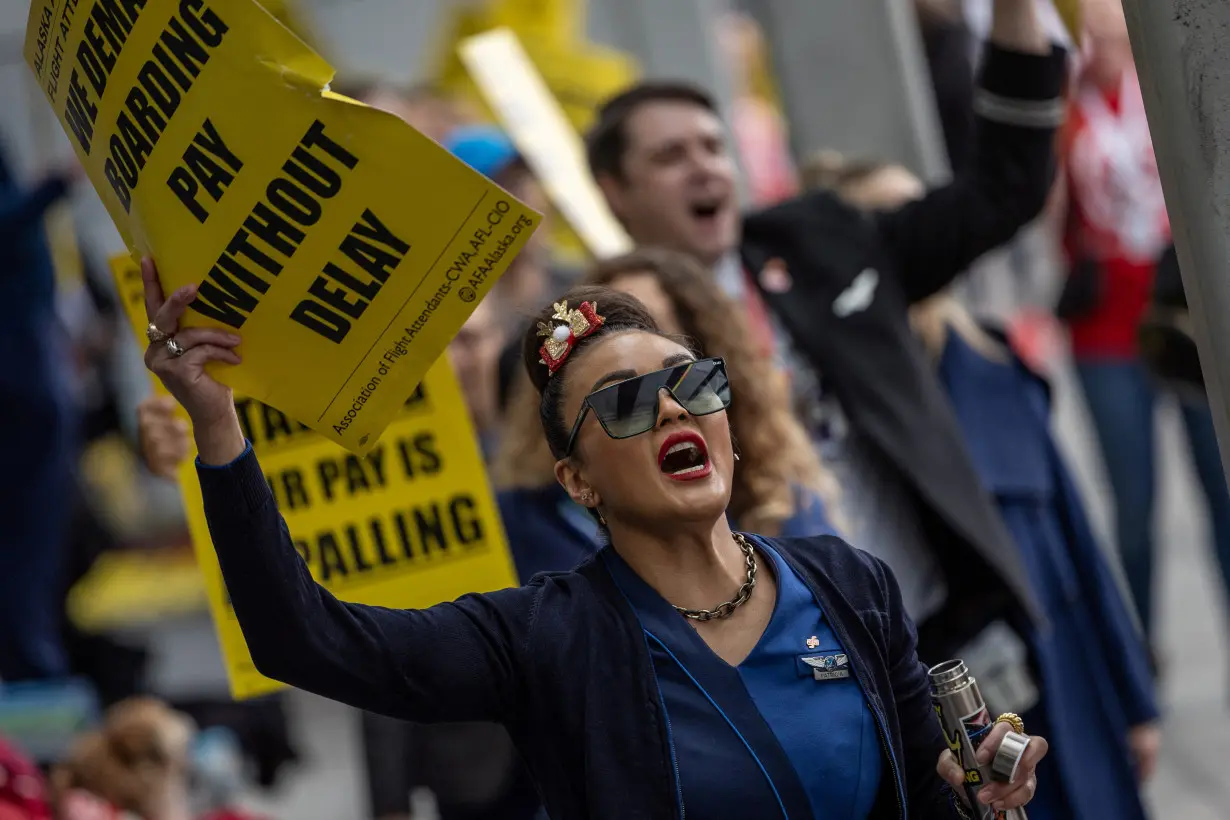 Flight attendants in North America push for landmark changes in new contracts