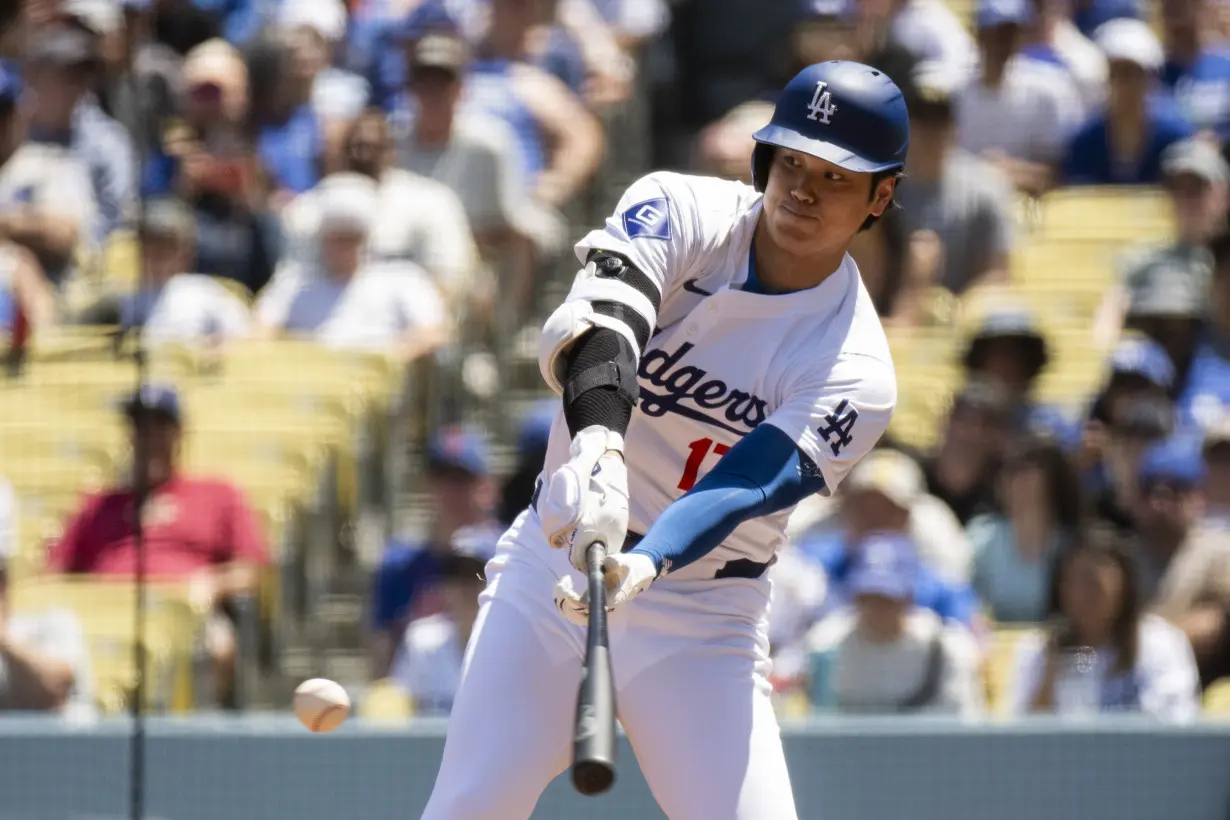 Dodgers' Shohei Ohtani passes Hideki Matsui for most MLB homers by a Japanese-born player